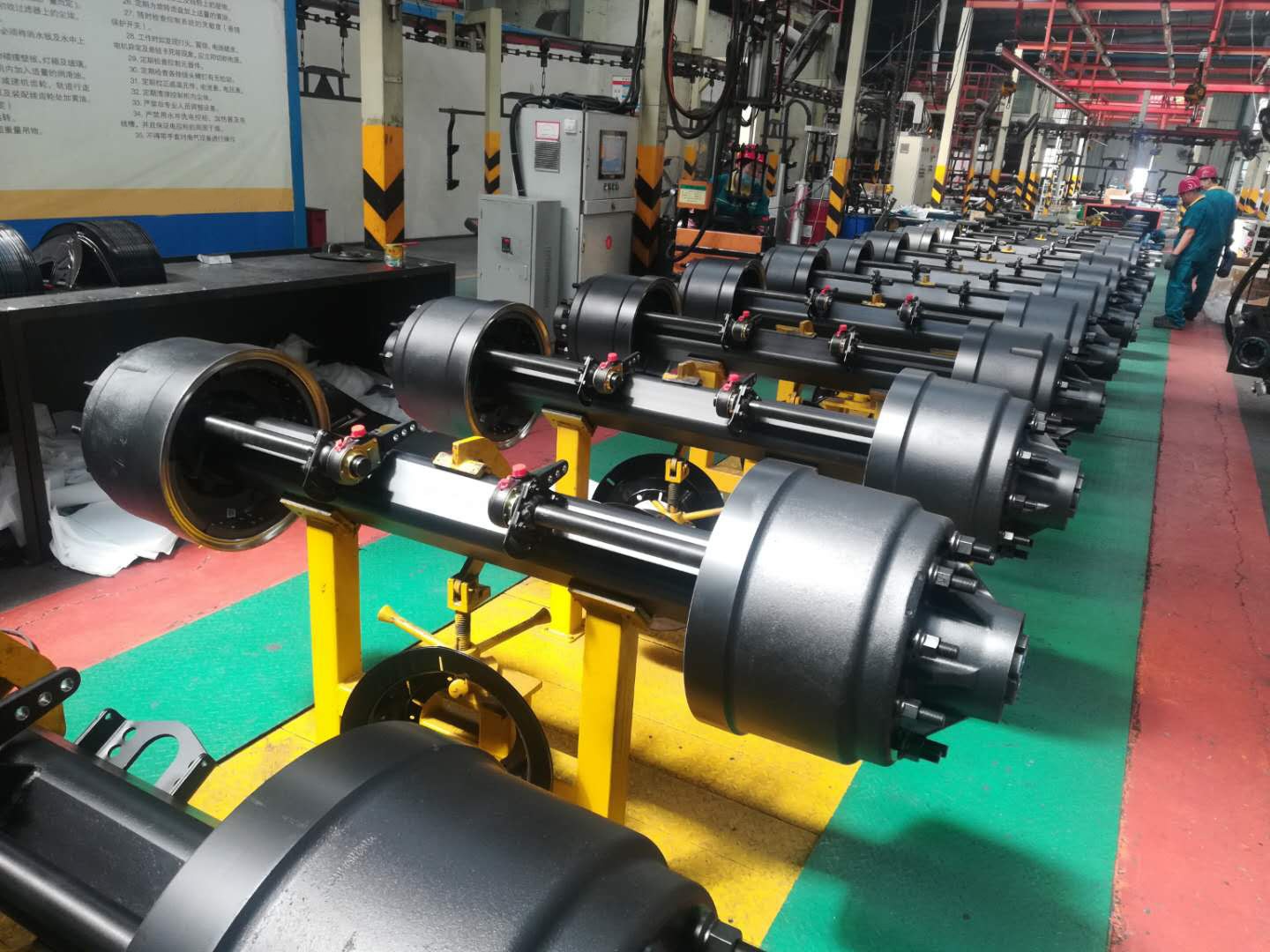 5 Completed Axle Stand Area